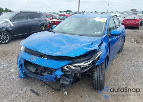 2021 Nissan Sentra Sv Xtronic Cvt z USA, uszkodzony, nr VIN 3N1AB8CV1MY308636